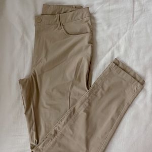 Mens Khaki Active Pants